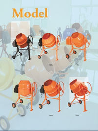 Multi - van de Functie Concrete Mixer Groot 240mm de Diameterwiel van de Machine Vouwbaar Kader