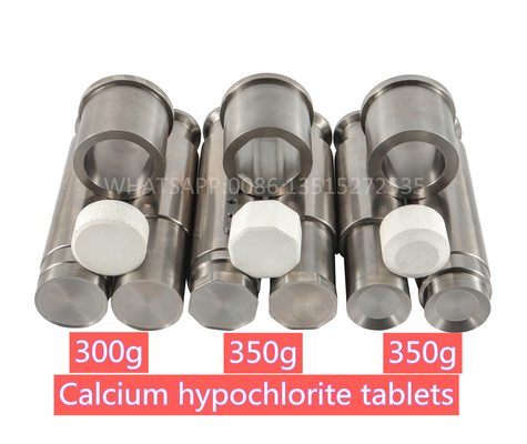 Van de de Zwembadenchloor van de waterbehandeling van de de Tabletpers de Machine Anticorrosieve 350g